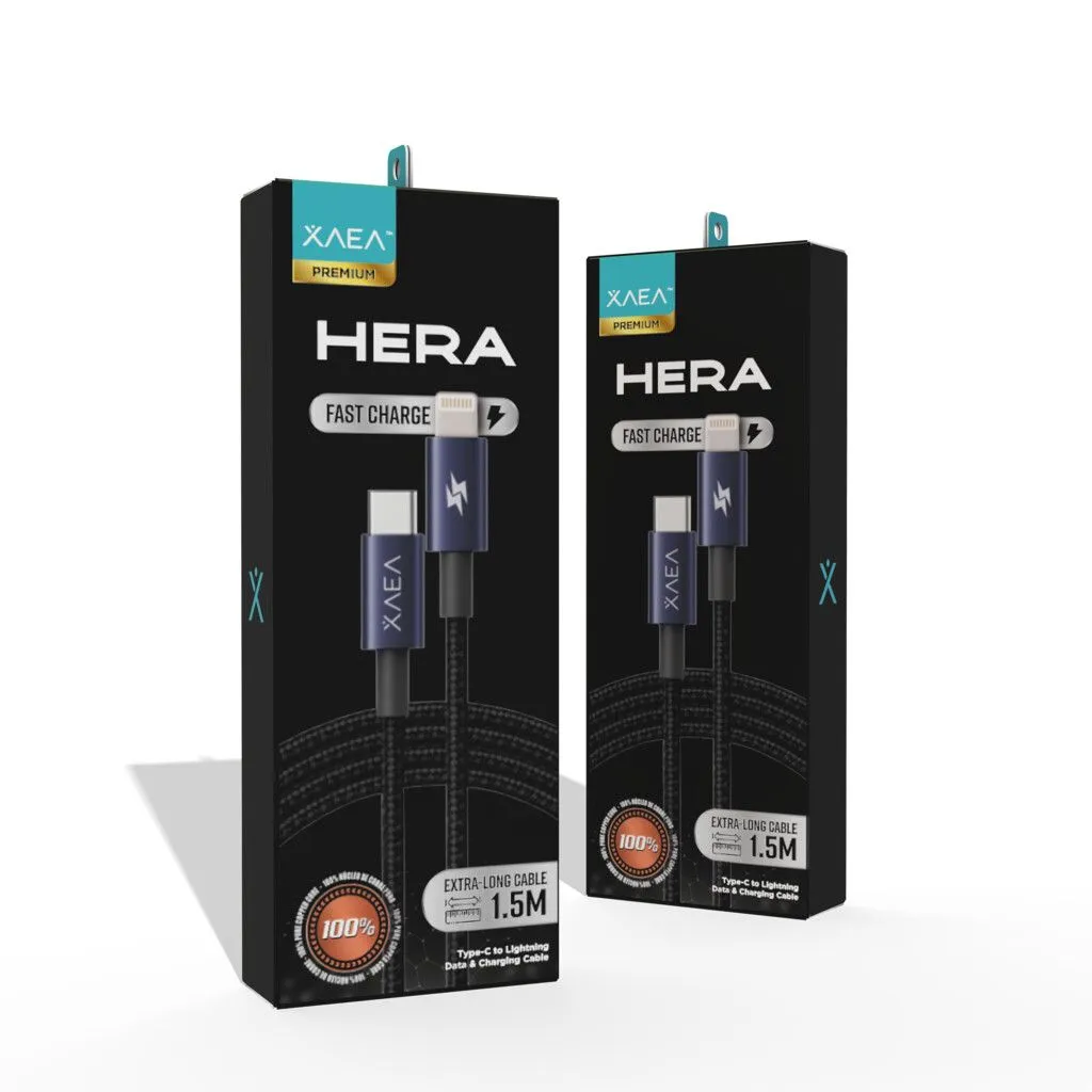 CABLE TIPO C LIGTHNING MODX-106 - HERA - XAEA - AZUL