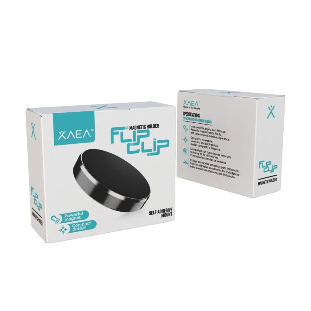 HOLDER MAGNETICO FIJO MODX-057 FLIP CLIP - XAEA - NEGRO