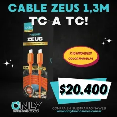 COMBO ZEUS EDICIÓN ESPECIAL NARANJA x 10 UNIDADES