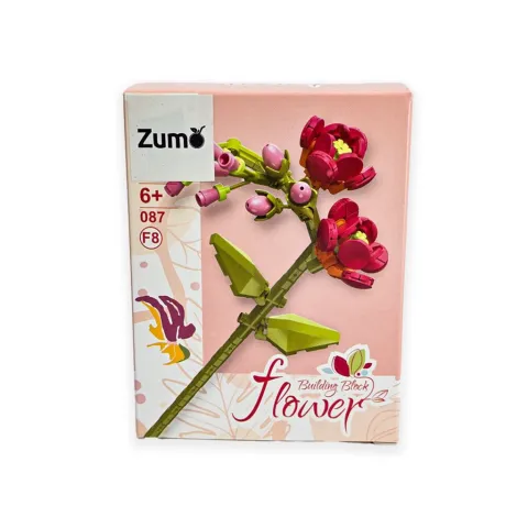 ENCASTRABLE FLOR DE ORQUIDEA EXOTICA JDMZ-107 - ZUMO - LILA