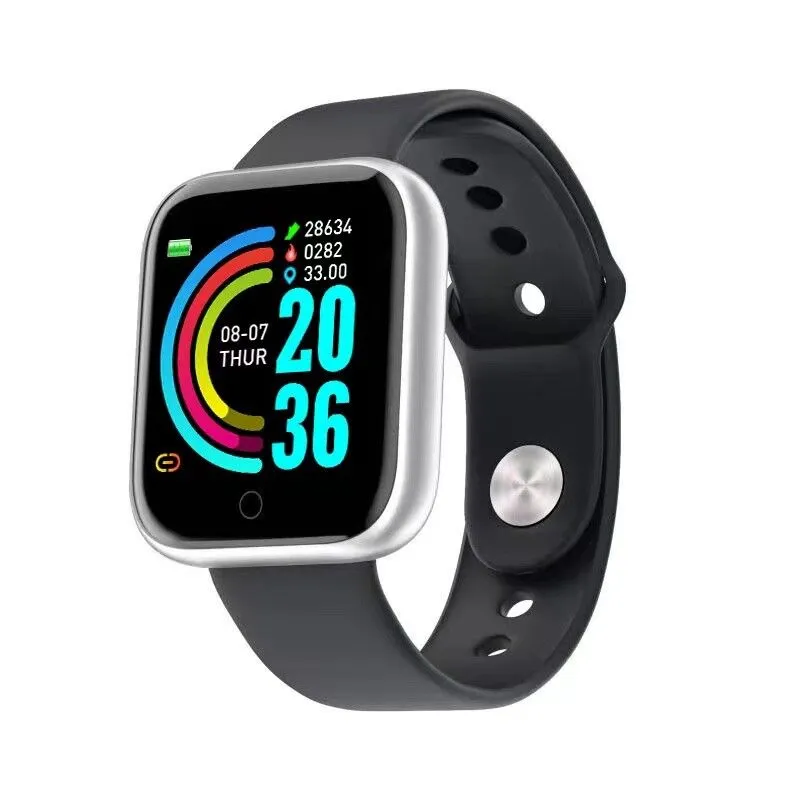 SMART WATCH MODS-006 D20 - ST - PLATEADO