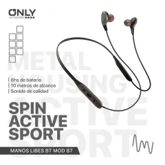 MANOS LIBRES BT MOD 87 - NEGRO - foto 4