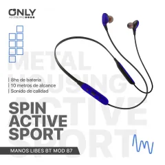 MANOS LIBRES BT MOD 87 - AZUL - foto 4