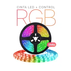 TIRA LED 5050+RGB IP20 5 METROS - foto 4