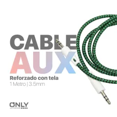 CABLE AUX 3,5 MOD129 - TELADO - VERDE - foto 4