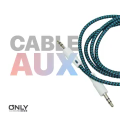CABLE AUX 3,5 MOD129 - TELADO - AZUL - foto 4