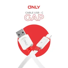 CABLE USB MOD92 GAP - ONLY - TIPO C - 4 A - ROJO - foto 4