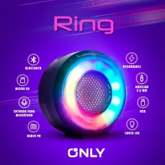 PARLANTE PEQUEÑO MOD 91 LM-S310 - ONLY - RING - foto 4