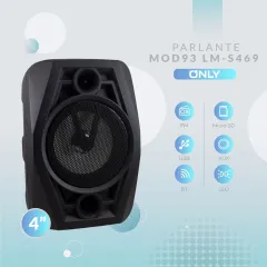 PARLANTE 4'' MOD93 LM-S469 - BLACK - foto 4