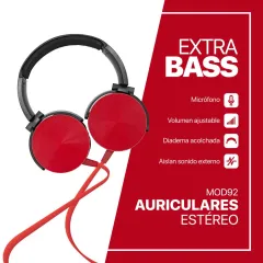 AURICULAR MOD92 ST - ROJO - foto 4