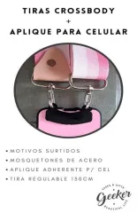 CORREA CROSSBODY + APLIQUE P/CELULAR - foto 2