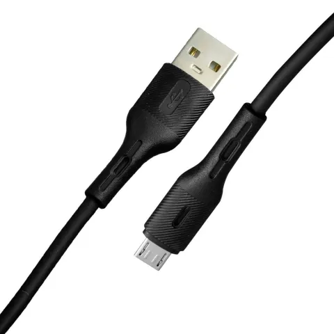 CABLE USB MOD 118 ECO LISO 2 - YEXA - V8 - NEGRO
