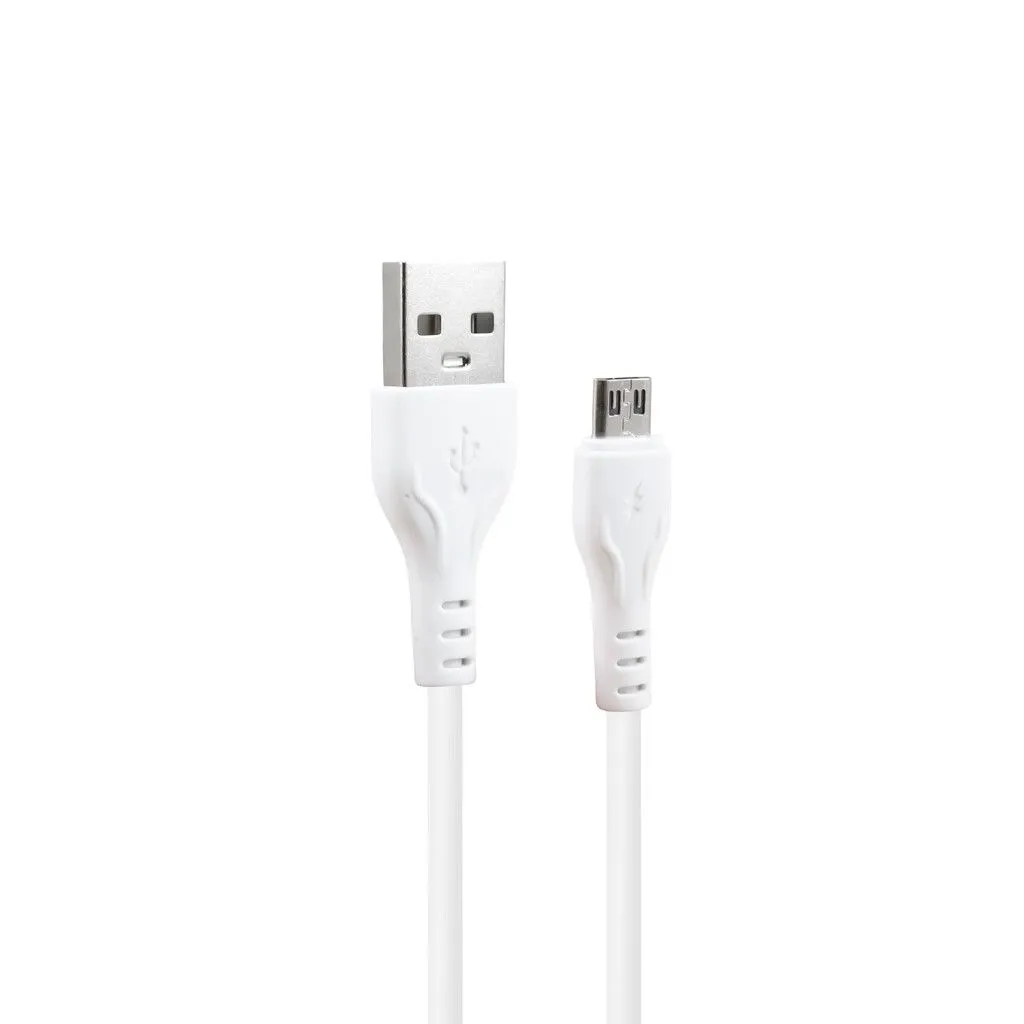 CABLE USB MOD 124 ECO CLASSIC - YEXA - V8 - BLANCO