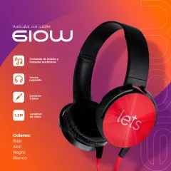 AURICULAR MOD97 GLOW - LETS - BLANCO - foto 4