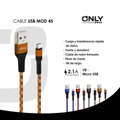 CAB USB MOD 45 - V8 - DORADO 4.2 AMP - foto 4