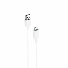 CARGADOR 220V LETS MOD08 - 4,4 A - 3 USB + CABLE V8 - BLANCO - foto 3