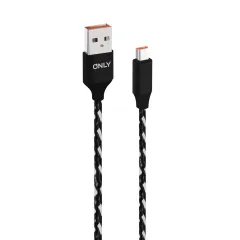 CABLE USB MOD03 - TELA - V8 - GRIS - foto 2