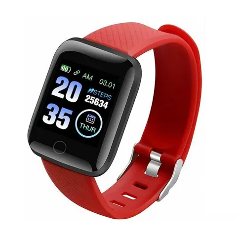 SMART WATCH MODS-116PLUS - ST - ROJO