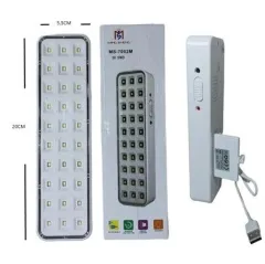 LAMPARA DE EMERGENCIA USB 30LED 3W
