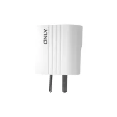 CARGADOR 220V ONLY MOD 03 - 2,1 A - 1 USB + CABLE TIPO C - BLANCO - foto 2