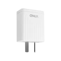 CARGADOR 220V MODO-008 BOOST - 4,4A - 2 USB + CABLE TIPO C - ONLY - BLANCO - foto 2