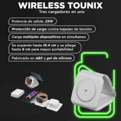 CARGADOR WIRELESS MODS-724 TOUNIX - XAEA - KIT X 50 - foto 5
