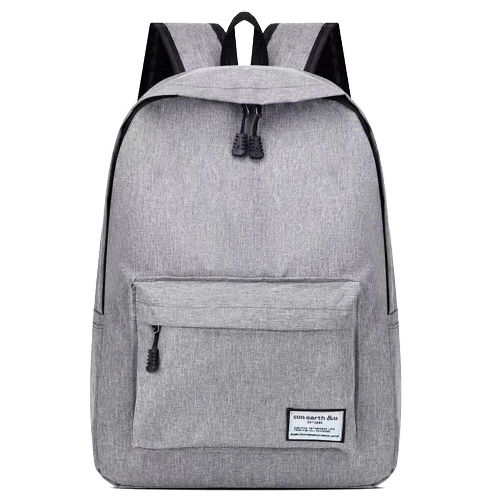 MOCHILA LISA ECONÓMICA MODS-1107 - ST - GRIS