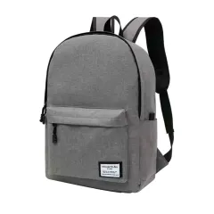 MOCHILA LISA ECONÓMICA MODS-1107 - ST - GRIS - foto 5