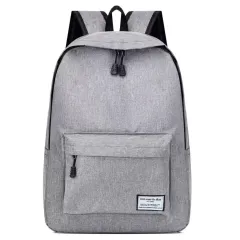 MOCHILA LISA ECONÓMICA MODS-1107 - ST - GRIS - foto 6