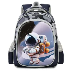 MOCHILA INFANTIL ASTRONAUTA MODS-1116 - ST - AZUL