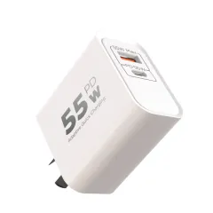 ADAPTADOR-CARGADOR 220V MODX-516 HYPER - 5,4A - 1USB + 1TC - XAEA - BLANCO - foto 2