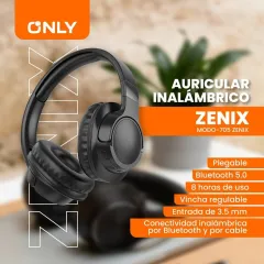 AURICULAR BT MODO-705 ZENIX - AZUL - foto 4