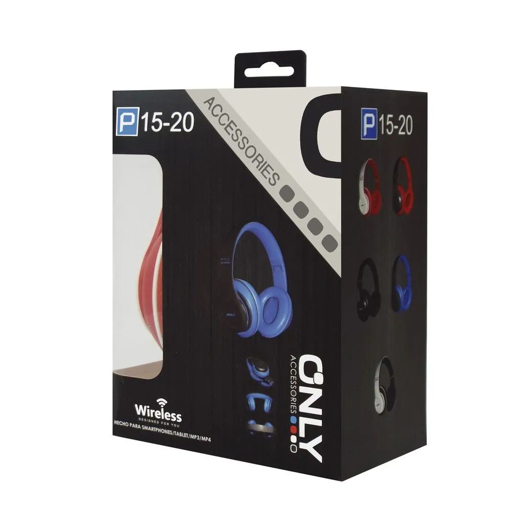 AURICULAR P15 BT MOD63 - ROJO