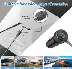 CARGADOR 12V+CABLE STARLINK MINI CON CABLE 3 MTS FSJ-089 MODV-00AZ - VARIOS - NEGRO - foto 4