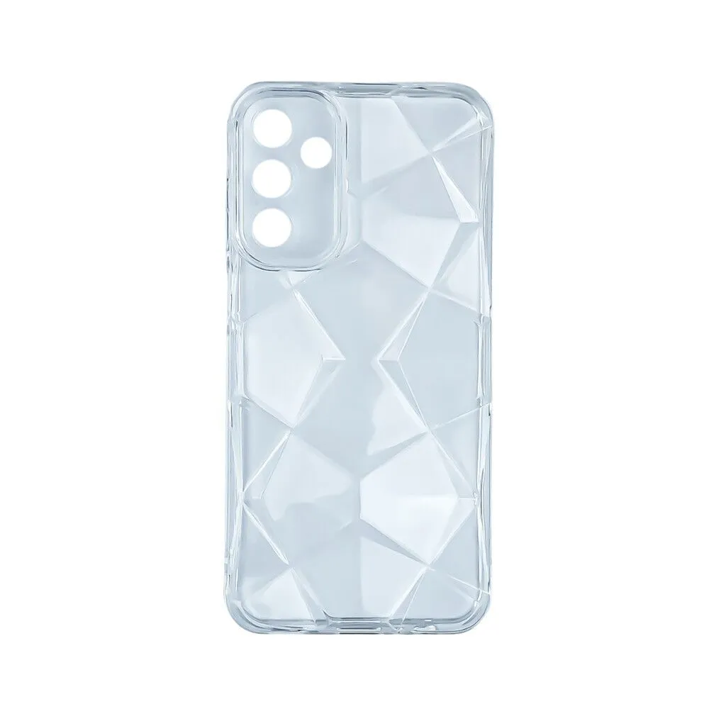 TPU MOD608 TEXTURA ROMBO - SAM A06 - YEXA - TRANSPARENTE