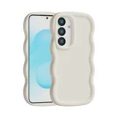 TPU MOD610 SILICONA WAVY - SAM A17 - YEXA - BLANCO