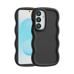 TPU MOD610 SILICONA WAVY - SAM A17 - YEXA - NEGRO