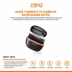 CEPILLO ALISADOR MODY-00H4 - YEXA - NEGRO - foto 4