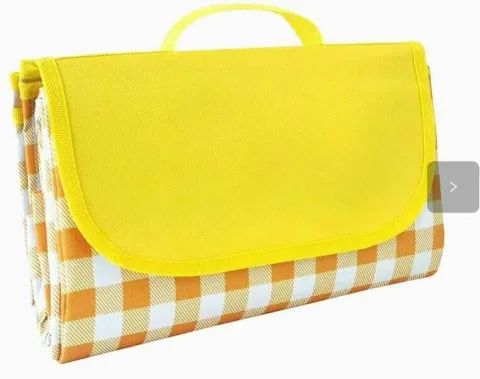 MANTA DE BOLSILLO DE OXFORD -RAYADOS MODV-00K2 - VARIOS - AMARILLO