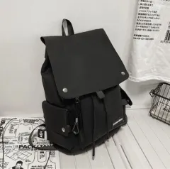 MOCHILA IMPERMEABLE SIMIL GOMA MODV-00LS - VARIOS - NEGRO