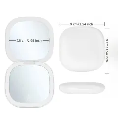 MINI ESPEJO DE BOLSILLO CON LED MODV-00K9 - VARIOS - BLANCO - foto 3
