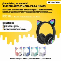 AURICULARES  BT  MODV-00M1 - VARIOS - ROSA - foto 2