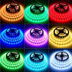 TIRA LED RGB 50X50 CON CONTROLADORA Y FUENTE - 5 METROS - foto 2