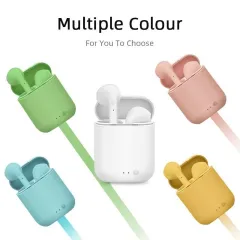 AIRPODS I14 TWS 5.0 MATTE NEGRO
