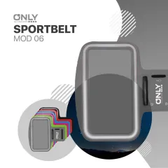 SPORTBELT  MOD 06 - BRAZALETE PORTA CEL 5,5'' - GRIS - foto 3