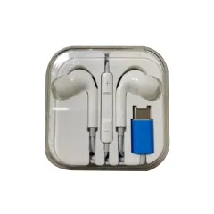 AURICULAR CON CABLE TIPO C