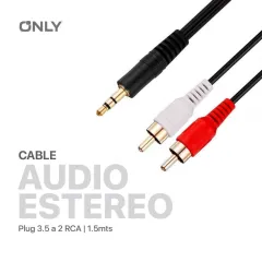 CABLE AUDIO 3.5/2RCA 1.5M VR - foto 4