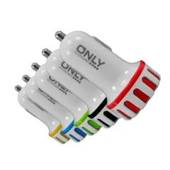 ADAPTADOR-CARGADOR 12V MOD34 - 2,4 AMP C/ 2 USB - NEGRO - foto 3