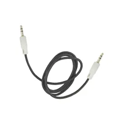 CABLE AUX 3,5 MOD05 - 1 METRO - NEGRO - foto 2