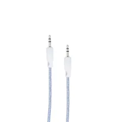 CABLE AUX 3,5 MOD05 - 1 METRO - BLANCO - foto 3